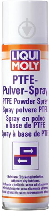 Смазка Liqui Moly PTFE-PULVER-SPRAY GLEITLACKE 3076 400 мл - фото 1