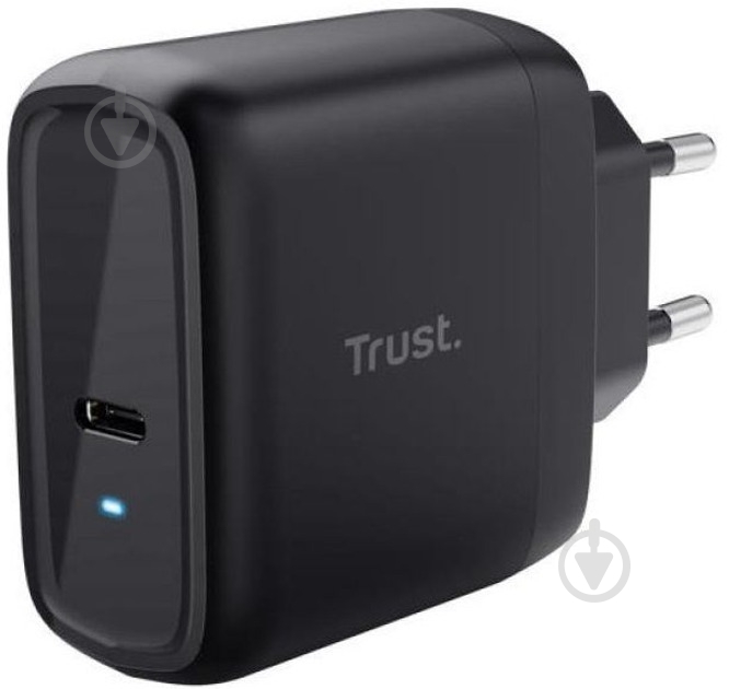 Сетевое зарядное устройство Trust Maxo 65 Вт USB-C PD Black - фото 1 Сетевое зарядное устройство Trust Maxo 65 Вт USB-C PD Black - фото 1