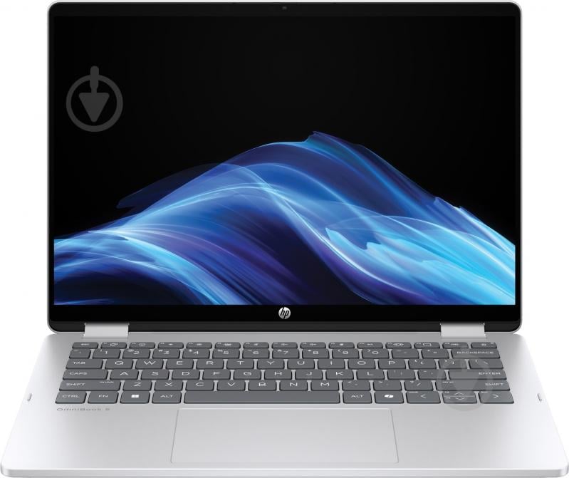 Ноутбук HP OmniBook 5 Flip x360 14-fp0024ua 14" (C9RQ7EA) glacier silver - фото 1