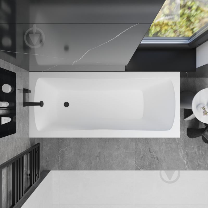 Ванна акриловая Helmken Luna 185359A8P0 159,5х70 см комплект 4 в 1 - фото 15