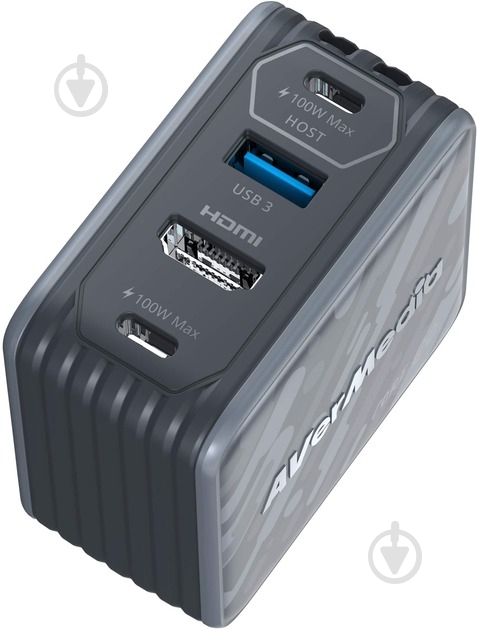 Сетевое зарядное устройство AVerMedia GC313 CORE GO 100 Вт Black - фото 3 Сетевое зарядное устройство AVerMedia GC313 CORE GO 100 Вт Black - фото 3