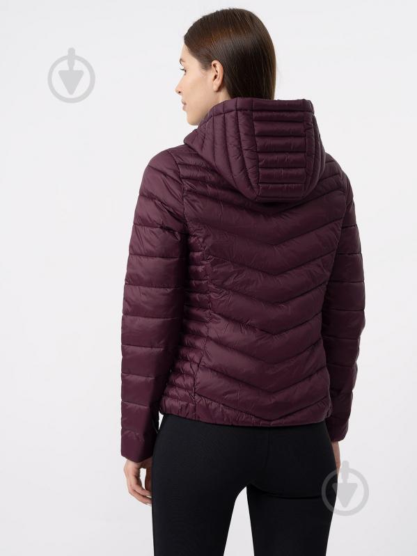 Пуховик жіночий 4F DOWN JACKET F225 4FAW23TDJAF225-50S р.XS червоний - фото 3 Пуховик жіночий 4F DOWN JACKET F225 4FAW23TDJAF225-50S р.XS червоний - фото 3