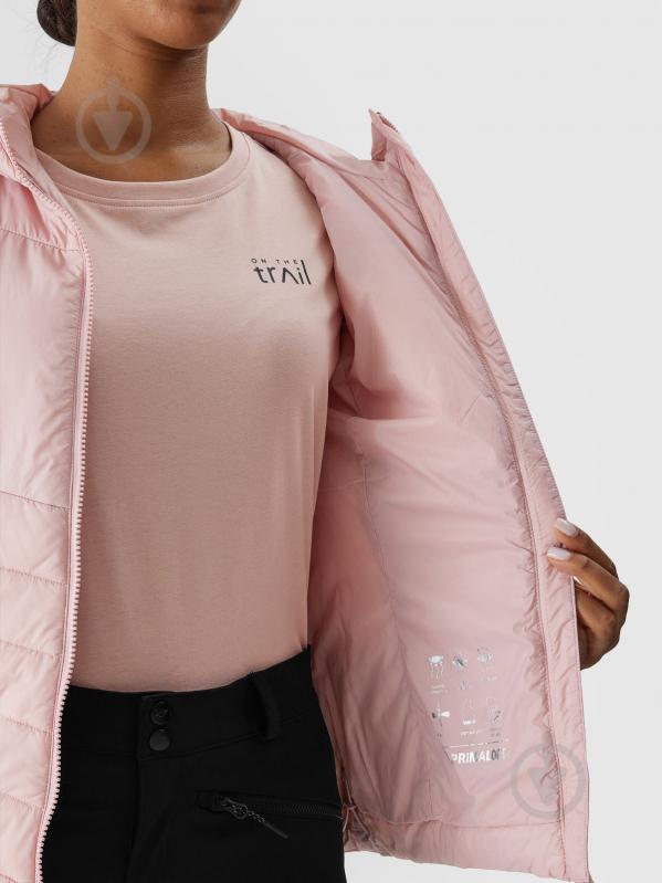 Пуховик женский 4F DOWN JACKET F279 4FAW23TDJAF279-54S р.L розовый - фото 3 Пуховик женский 4F DOWN JACKET F279 4FAW23TDJAF279-54S р.L розовый - фото 3