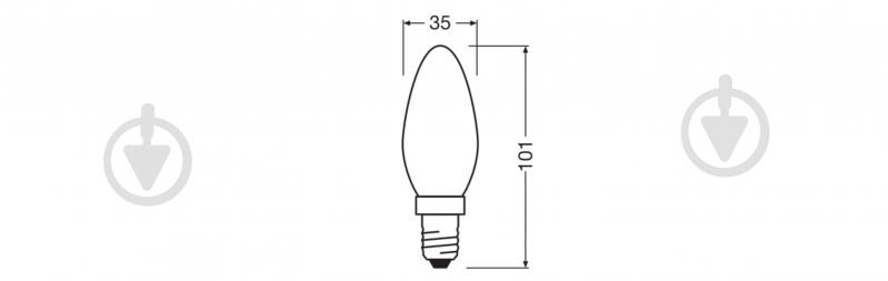 Лампа світлодіодна Ledvance VALUE 7,5 Вт B60 E14 220 В 4000 К - фото 4