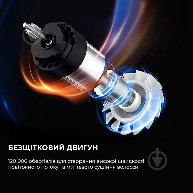 Фен Deerma DEM-CF50W(white) - фото 9