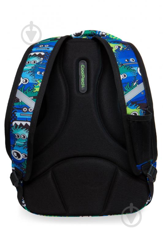 Рюкзак школьный CoolPack Strike Usb Eyes Blue B18034 - фото 3 Рюкзак школьный CoolPack Strike Usb Eyes Blue B18034 - фото 3