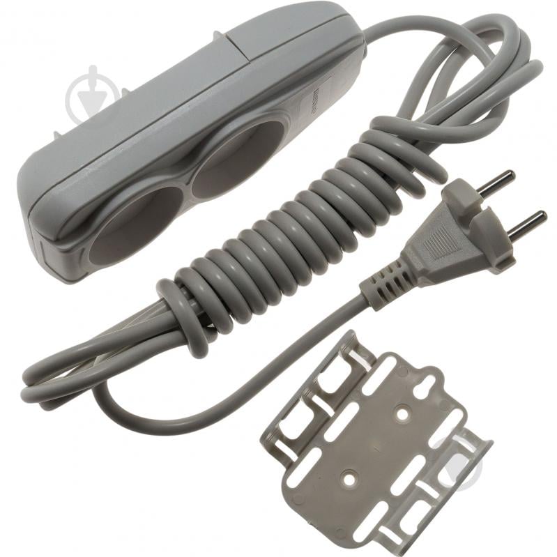 Удлинитель Quantum серия Bestline без заземления 2 гн. белый 3 м QM-KP-00203 - фото 4 Удлинитель Quantum серия Bestline без заземления 2 гн. белый 3 м QM-KP-00203 - фото 4