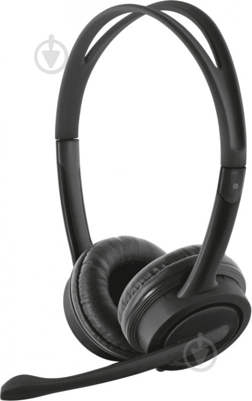 Гарнитура Trust Mauro USB Headset (17591) black (17591) - фото 1