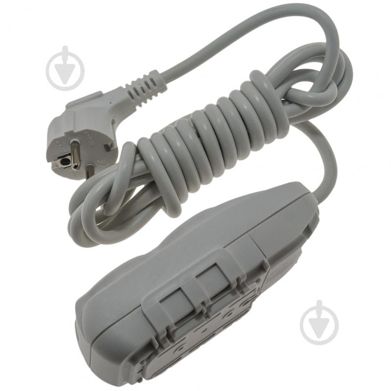 Подовжувач Quantum серія Bestline із заземленням 2 гн. білий 2 м QM-KP-00212 - фото 4 Подовжувач Quantum серія Bestline із заземленням 2 гн. білий 2 м QM-KP-00212 - фото 4