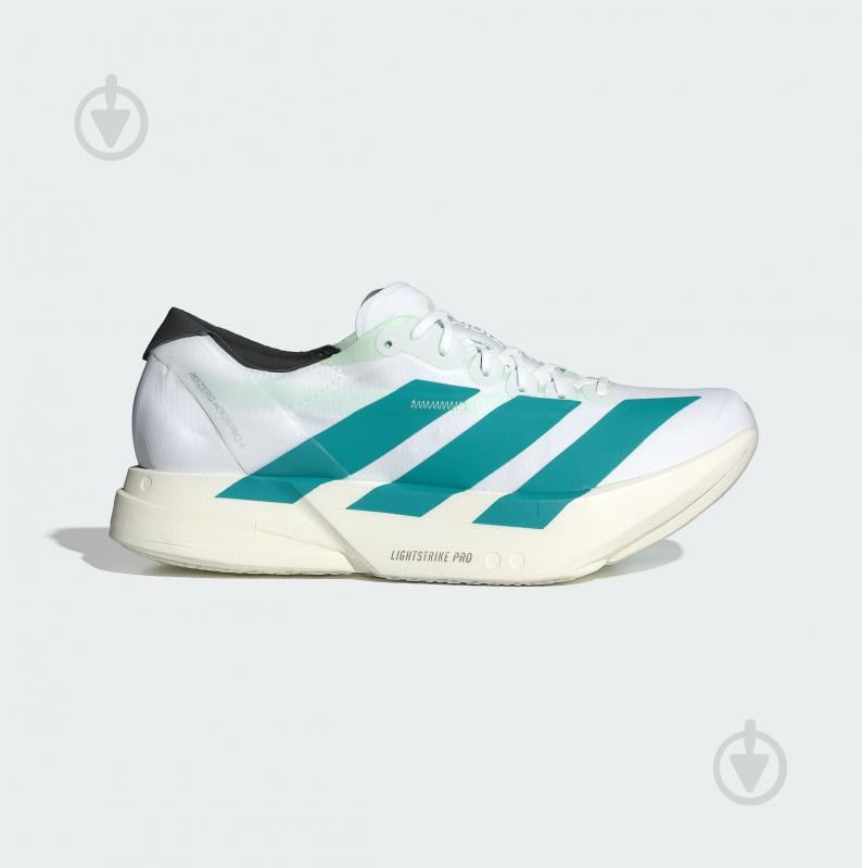 Кросівки чоловічі Adidas ADIZERO ADIOS PRO 4 JR1267 р.40 2/3 білі - фото 1 Кросівки чоловічі Adidas ADIZERO ADIOS PRO 4 JR1267 р.40 2/3 білі - фото 1