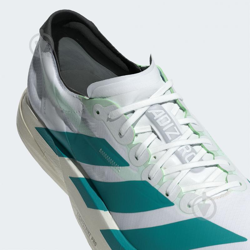 Кросівки чоловічі Adidas ADIZERO ADIOS PRO 4 JR1267 р.40 2/3 білі - фото 8 Кросівки чоловічі Adidas ADIZERO ADIOS PRO 4 JR1267 р.40 2/3 білі - фото 8