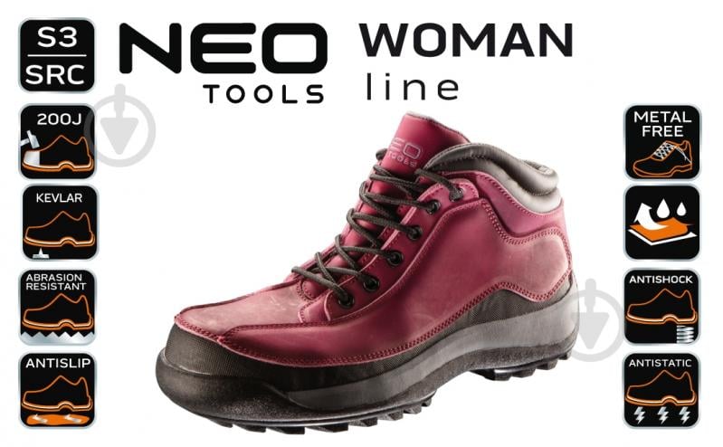 Черевики робочі NEO tools р.41 82-540 - фото 3