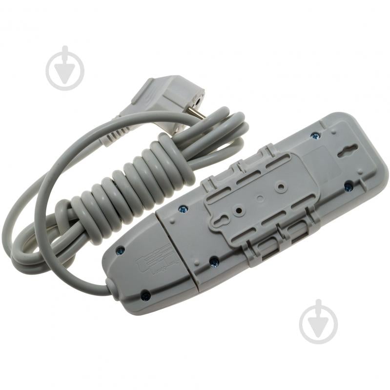 Подовжувач Quantum серія Bestline із заземленням 3 гн. білий 2 м QM-KP-00312 - фото 5