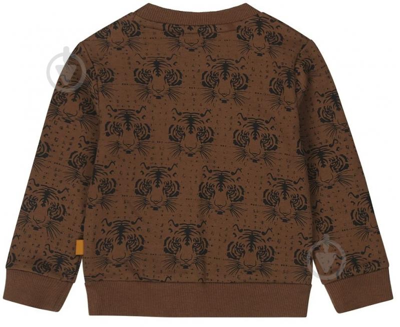 Світшот для хлопчика Dirkje Camel Tigers р.98 коричневий S48685-35 - фото 2