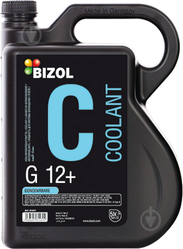 Антифриз Bizol COOLANT G12+ B81431 -80 °C 5 л фиолетовый - фото 1