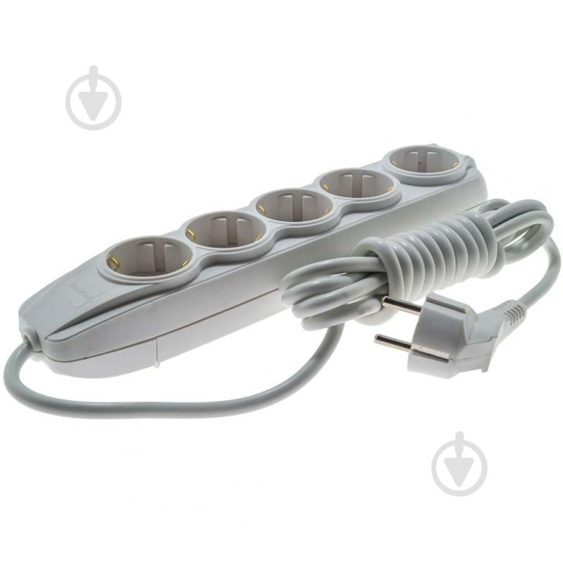 Удлинитель бытовой Quantum серия Bestline с заземлением 5 гн. белый 3 м QM-KP-00513 - фото 5 Удлинитель бытовой Quantum серия Bestline с заземлением 5 гн. белый 3 м QM-KP-00513 - фото 5