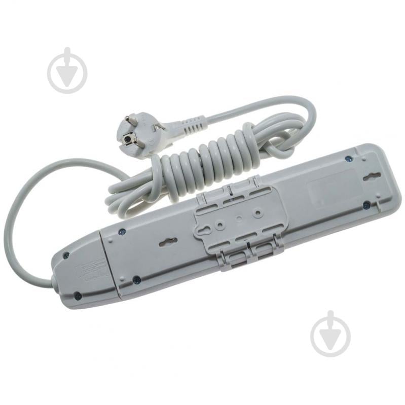 Удлинитель бытовой Quantum серия Bestline с заземлением 5 гн. белый 3 м QM-KP-00513 - фото 4 Удлинитель бытовой Quantum серия Bestline с заземлением 5 гн. белый 3 м QM-KP-00513 - фото 4