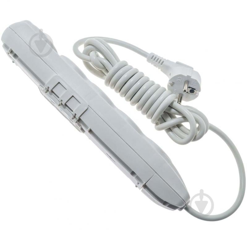 Удлинитель бытовой Quantum серия Bestline с заземлением 5 гн. белый 3 м QM-KP-00513 - фото 6 Удлинитель бытовой Quantum серия Bestline с заземлением 5 гн. белый 3 м QM-KP-00513 - фото 6