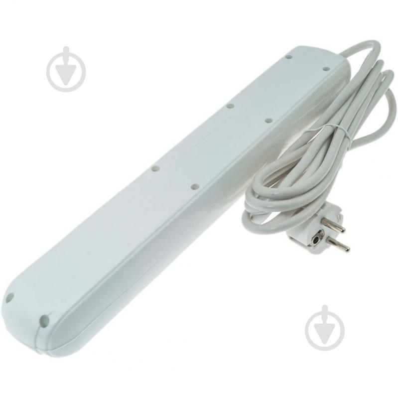 Фильтр-удлинитель Quantum с выключателем, 2-USB, защита CP/SP с заземлением 5 гн. белый 3 м QM-9F50303 - фото 2