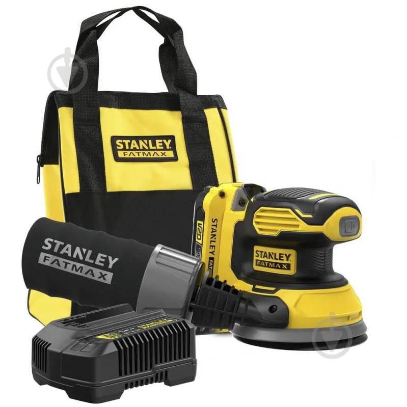 Шліфмашина ексцентрикова Stanley FatMax SFMCW220D1S - фото 16