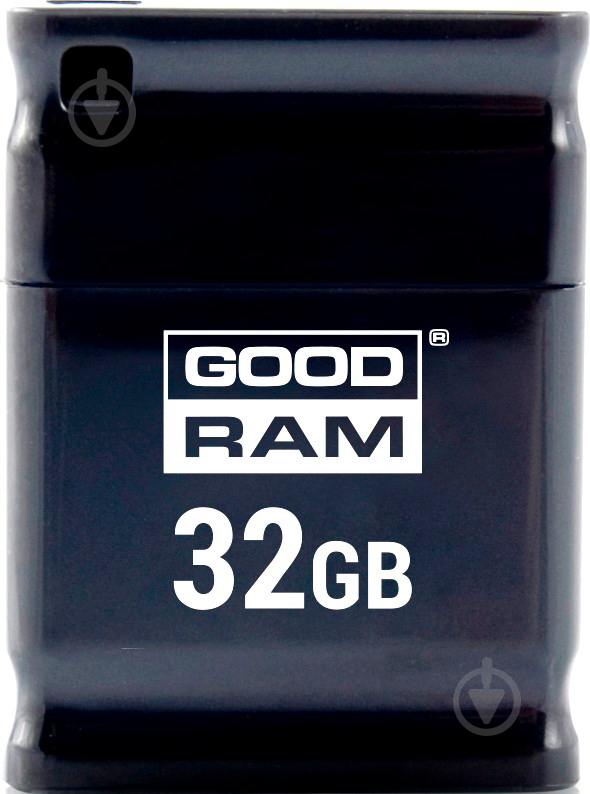 Флеш-память USB Goodram 32 ГБ USB 2.0 black (UPI2-0320K0R11) - фото 1