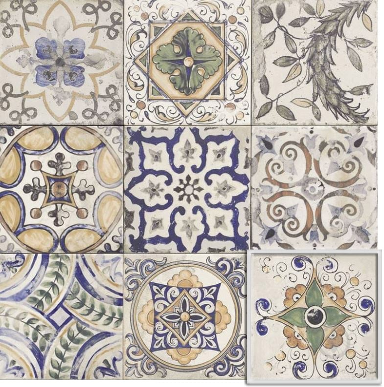 Плитка Mainzu Maiolica Faenza Centro floor 20x20 см - фото 1