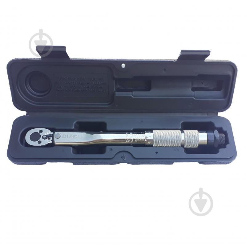 Ключ динамометричний DIZEL 1/4" 5-25 Hm DZ-14270 - фото 1