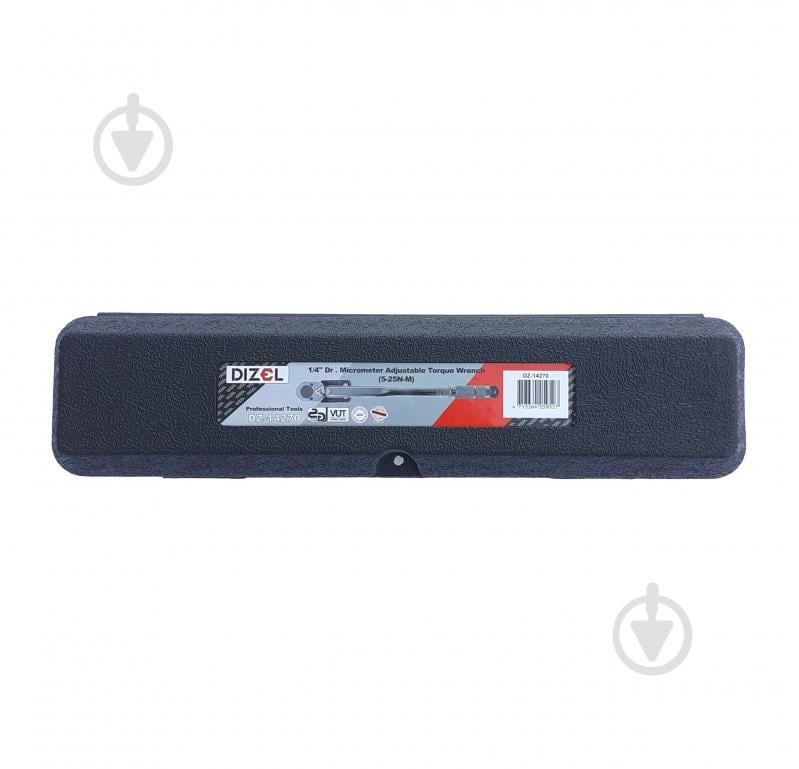Ключ динамометричний DIZEL 1/4" 5-25 Hm DZ-14270 - фото 3