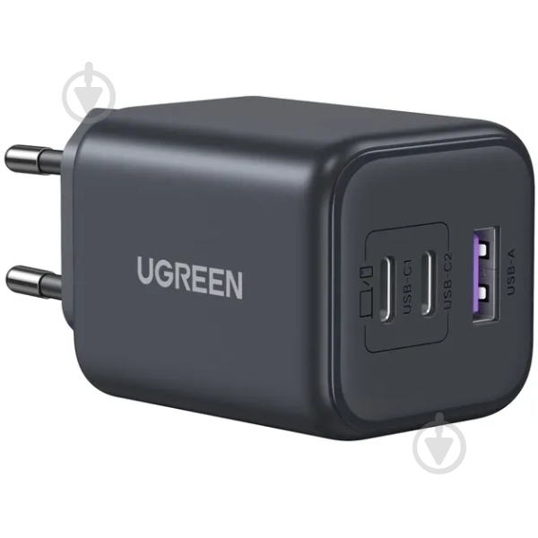 Зарядное устройство UGREEN 3xUSB 45W GaN PD X527 - фото 2 Зарядное устройство UGREEN 3xUSB 45W GaN PD X527 - фото 2