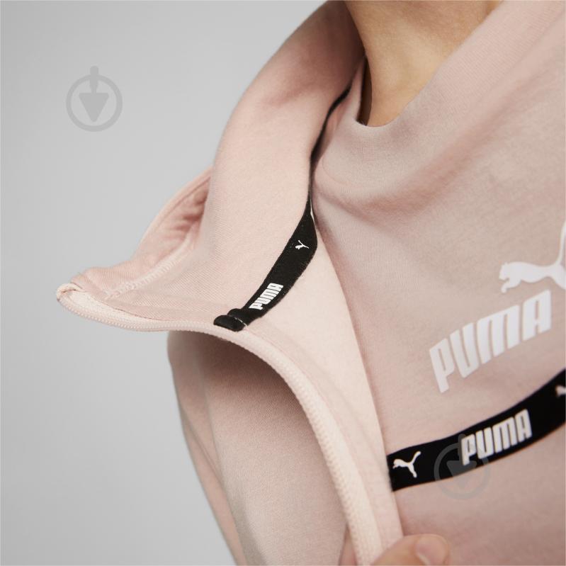 Джемпер Puma PUMA POWER TAPE FULL-ZIP HOODIE FL 67001147 р.M бежевый - фото 5 Джемпер Puma PUMA POWER TAPE FULL-ZIP HOODIE FL 67001147 р.M бежевый - фото 5
