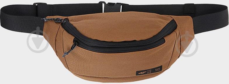 Сумка на пояс 4F WAIST BAG U052 WAIST BAG U052 4FAW23AWAIU052-82S коричневий - фото 1