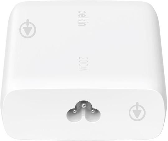 Сетевое зарядное устройство Belkin 200 Вт 4хUSB-С GAN PD PPS White - фото 3 Сетевое зарядное устройство Belkin 200 Вт 4хUSB-С GAN PD PPS White - фото 3