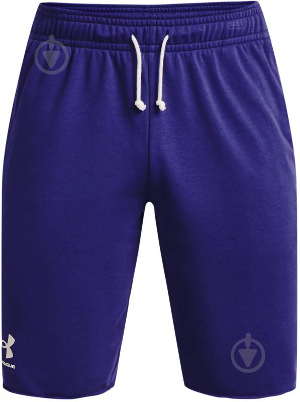 Шорты Under Armour RIVAL TERRY SHORT 1361631-468 р. XL темно-синий - фото 4