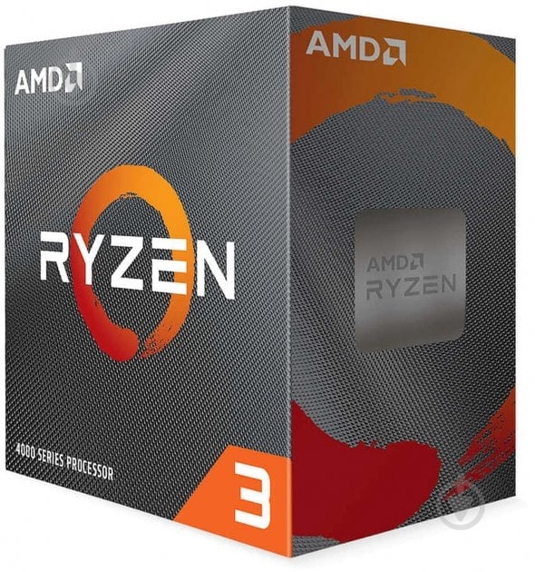 Процессор AMD Ryzen 3 4100 3800 GHz Socket AM4 Box (100-100000510BOX) - фото 1 Процессор AMD Ryzen 3 4100 3800 GHz Socket AM4 Box (100-100000510BOX) - фото 1