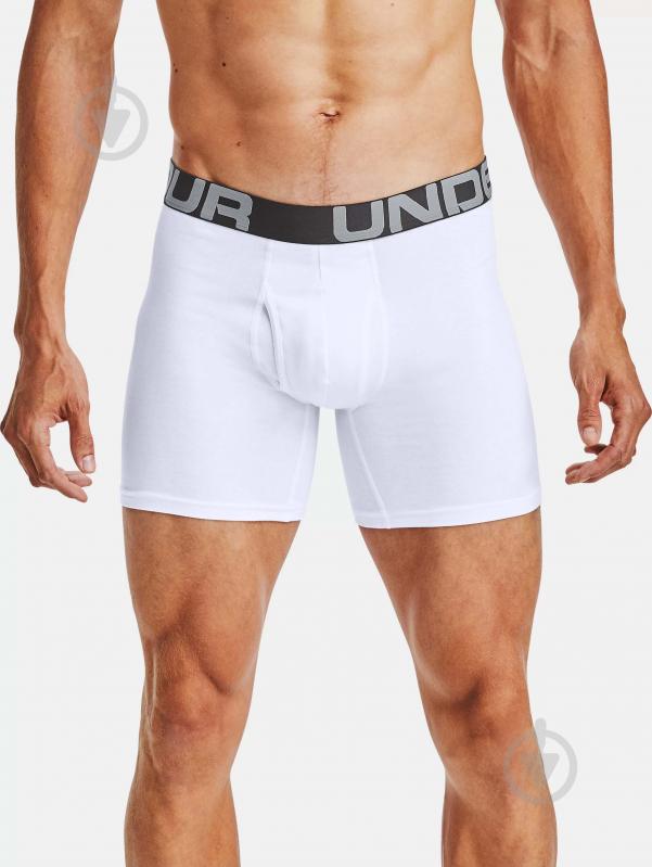 ᐉ Трусы мужские Under Armour 1363617-100 S белый • Купить в Киеве ...