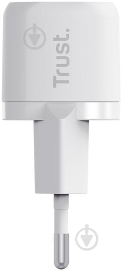 Сетевое зарядное устройство Trust Maxo 20 Вт USB-C PD White - фото 5