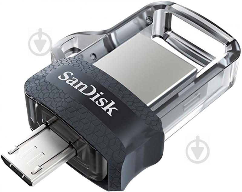 Флеш-память USB SanDisk 16 ГБ USB 3.0microUSB (OTG) (SDDD3-016G-G46) - фото 1