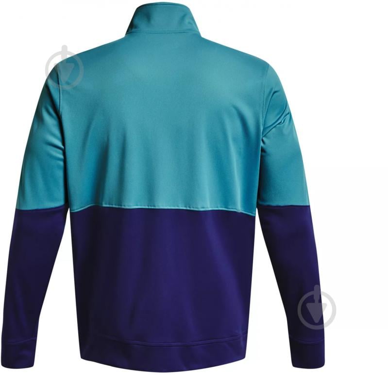 Джемпер Under Armour PIQUE TRACK JACKET 1366202-433 р. 2XL блакитний - фото 5