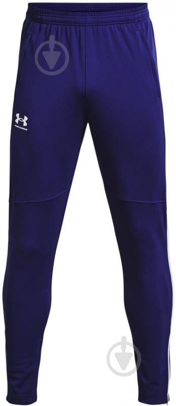 Брюки Under Armour PIQUE TRACK PANT 1366203-468 р. S синий - фото 4