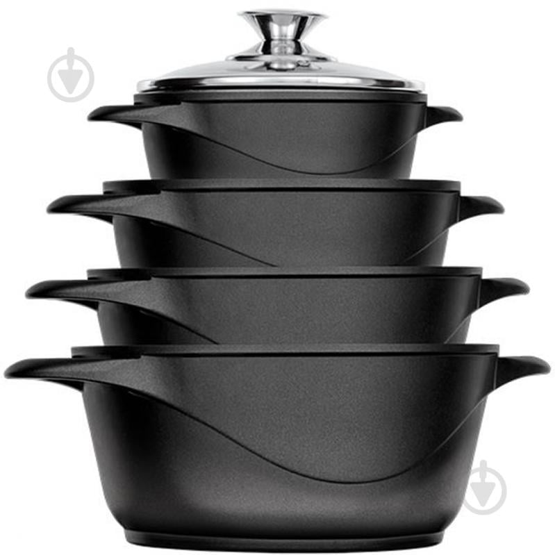 Набор кастрюль Smile MGK-12 - фото 1