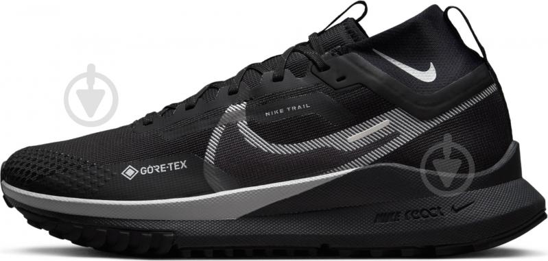 Кросівки чоловічі демісезонні Nike REACT PEGASUS TRAIL 4 GTX DJ7926-001 р.42 чорні - фото 3