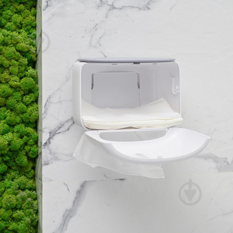 Держатель для туалетной бумаги MVM BP-43 White/Gray - фото 17