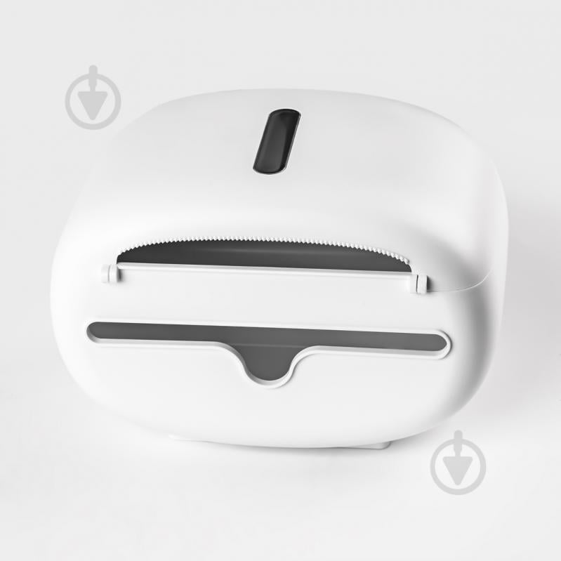 Держатель для туалетной бумаги MVM BP-43 White/Gray - фото 6