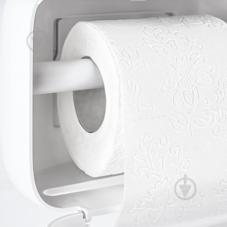Держатель для туалетной бумаги MVM BP-43 White/Gray - фото 9
