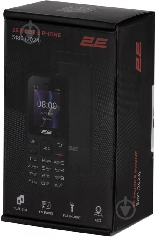 Мобильный телефон 2E S180 2024 black 694743653885 - фото 14