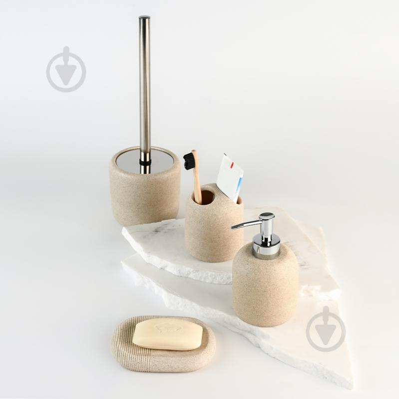 Йоржик для унітаза MVM BA-06 BEIGE Boston - фото 9