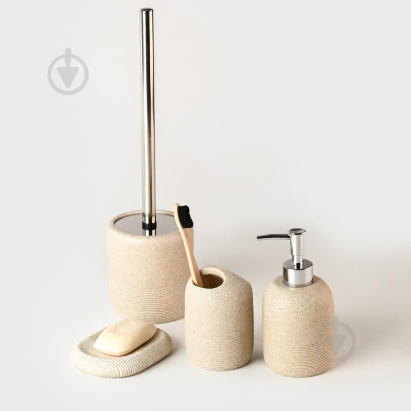 Йоржик для унітаза MVM BA-06 BEIGE Boston - фото 8