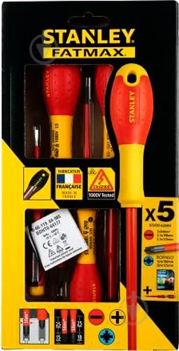 Набор отверток Stanley FATMAX XTHT0-62694 - фото 2 Набор отверток Stanley FATMAX XTHT0-62694 - фото 2