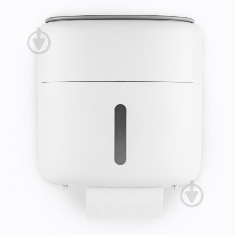 Тримач для туалетного паперу MVM BP-44 White/Gray - фото 2