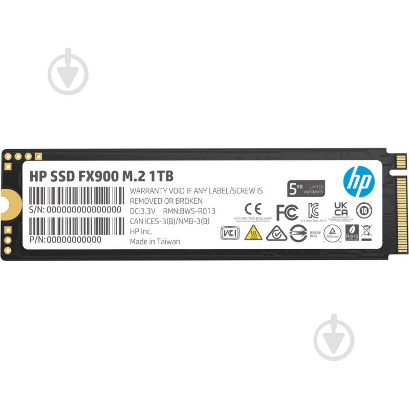 SSD-накопичувач HP 1000GB M.2 PCI Express 4.0 x4 TLC (57S53AA) - фото 1